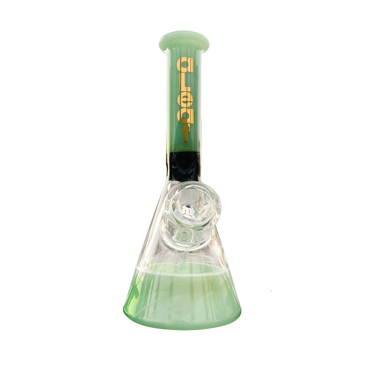 How cute are these mini beakers?! They are designed with a built-in bowl and heavy duty glass. Limited quantities available - get yours today!  ALeaf Glass makes quality and reliable glass products. aLeaf glass products produce amazing smoke and are extremely sturdy. Smoke from aLeaf Glass and you will instantly feel the difference!