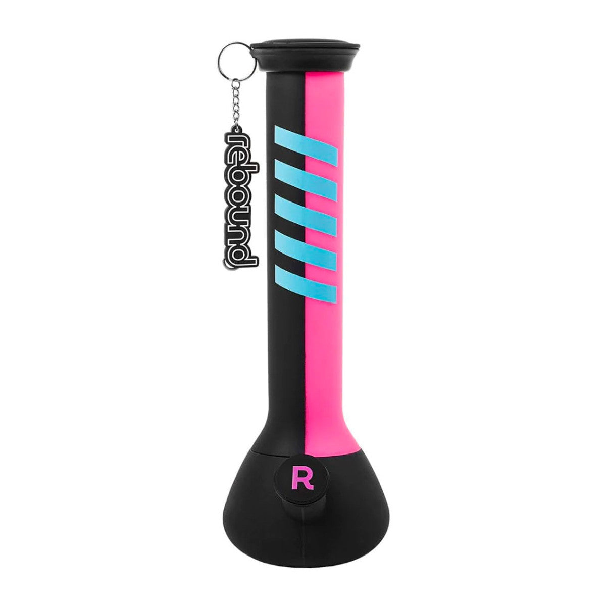 Rebound line up of silicone bongs and pipes are the shatterproof alternative to traditional glass. Whether its’ at home or on-the-go, Rebound’s unbreakable and eye catching designs will ensure your seshes are enjoyed to the fullest. Meet Rebound Edition 1 Waterpipes. Measuring 14" tall, Rebound water pipes are made from durable silicone making them shatterproof.