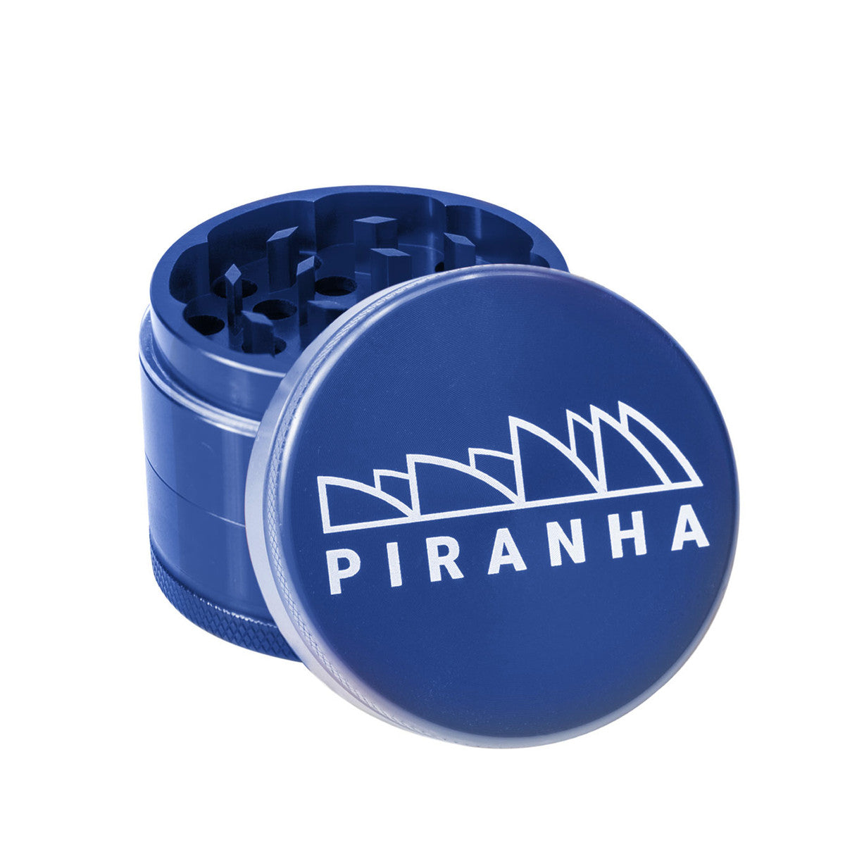 Shred and store your herbs with these amazing 3-piece grinders from Piranha. Offering high level performance for grinding dry herbs with ease, Piranha is a compact and durable marvel. The 3 piece offers storage space for excess cannabis, razor sharp teeth, a durable anodized aluminum body, and a powerful magnetic lid. The perfect companion for any smoker.