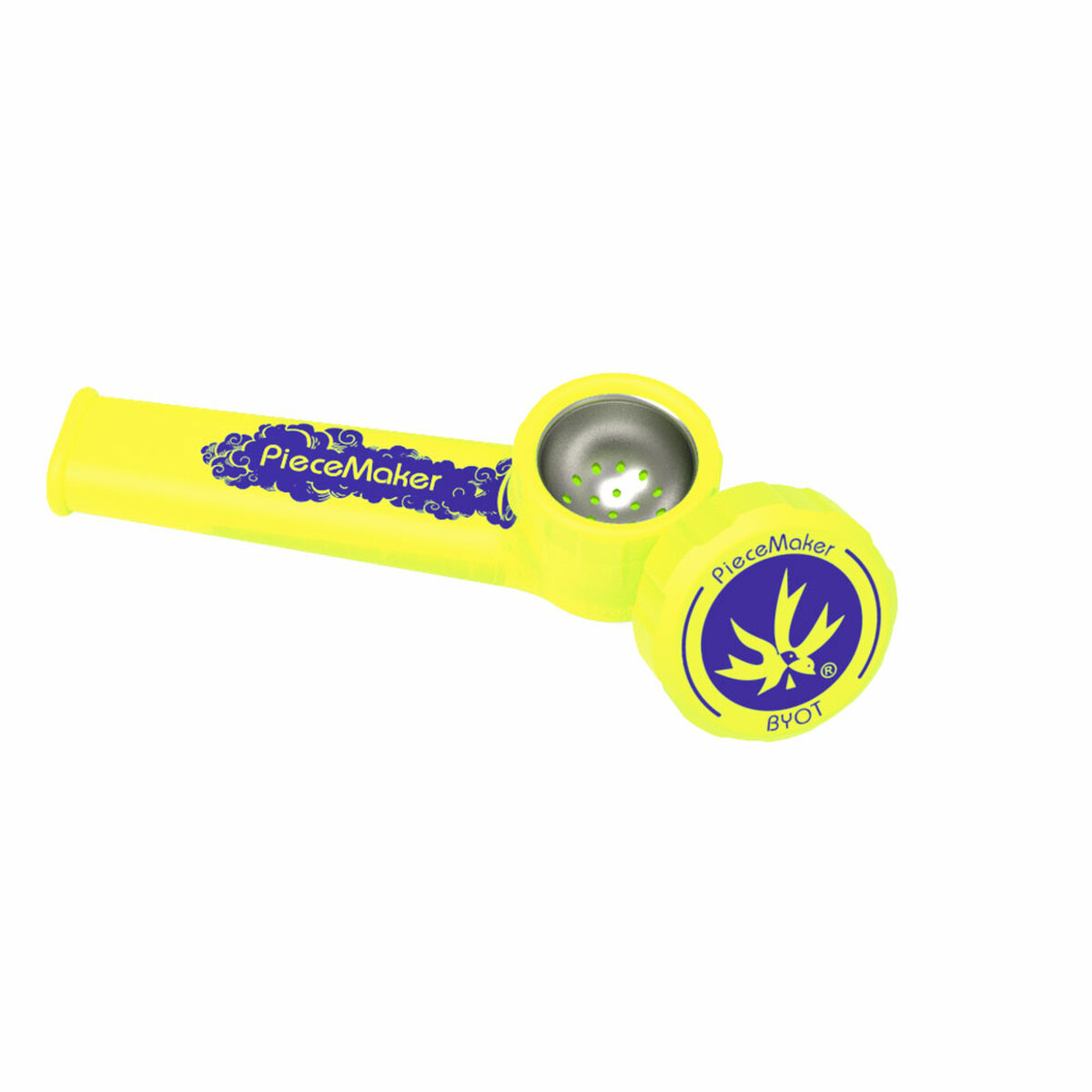 Fun, Flexible and Strong! PieceMaker Gear Karma 2020 series silicone dry herb pipe is virtually indestructible and is made from food grade silicone. This new and improved hand pipe is ready to go for your next adventure with the included spill-proof bowl lid. Food-Grade, FDA-approved Silicone is coupled with a Food-Grade Stainless Steel (SAE 304) bowl to create a simple piece for your enjoyment.