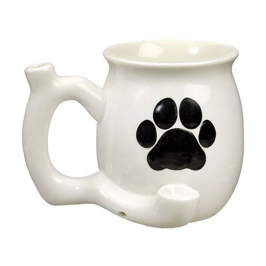 Introducing our adorable Dog Paw Print Novelty Mug – a delightful fusion of fun and functionality! Crafted from durable ceramic, this trendy mug holds around 11oz of your favorite beverage, making it the perfect companion for your morning or evening coffee ritual.