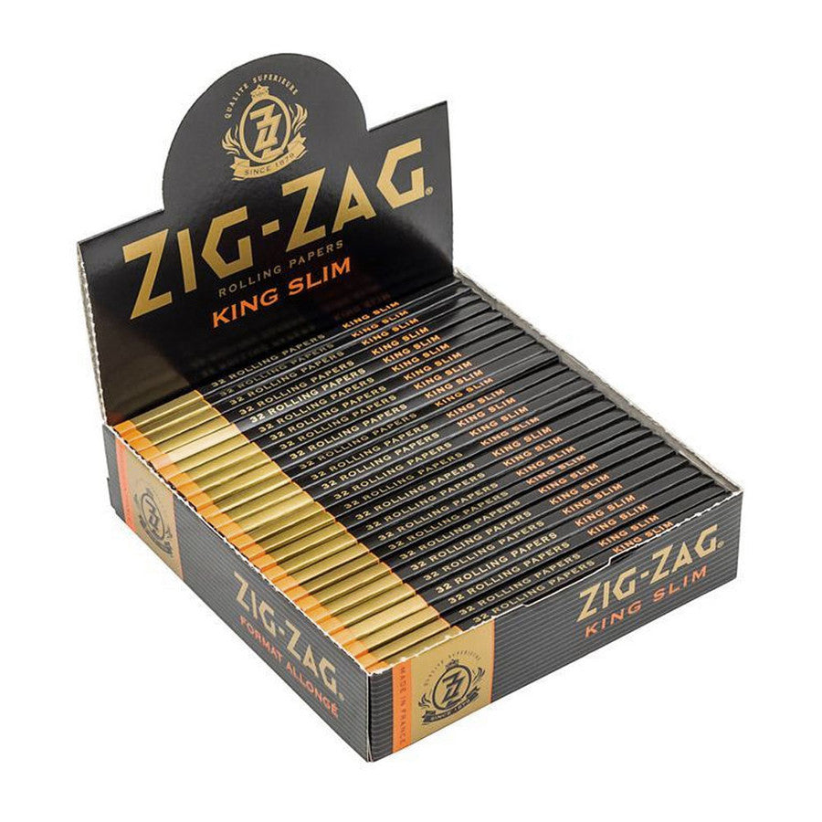 ZIG-ZAG KING SIZE PAPERS - BOX OF 25