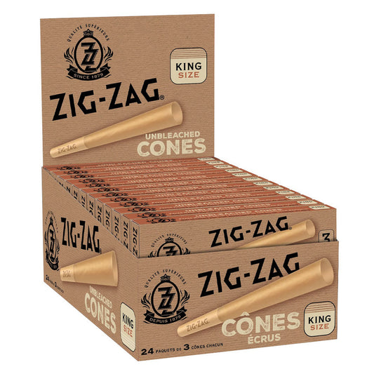 Elevate your pre-roll experience with Zig-Zag, a name synonymous with high quality and reliability in the world of rolling papers. Introducing Zig-Zag Unbleached Pre-Rolled Cones, a potential new go-to option for enthusiasts seeking convenience and premium craftsmanship.