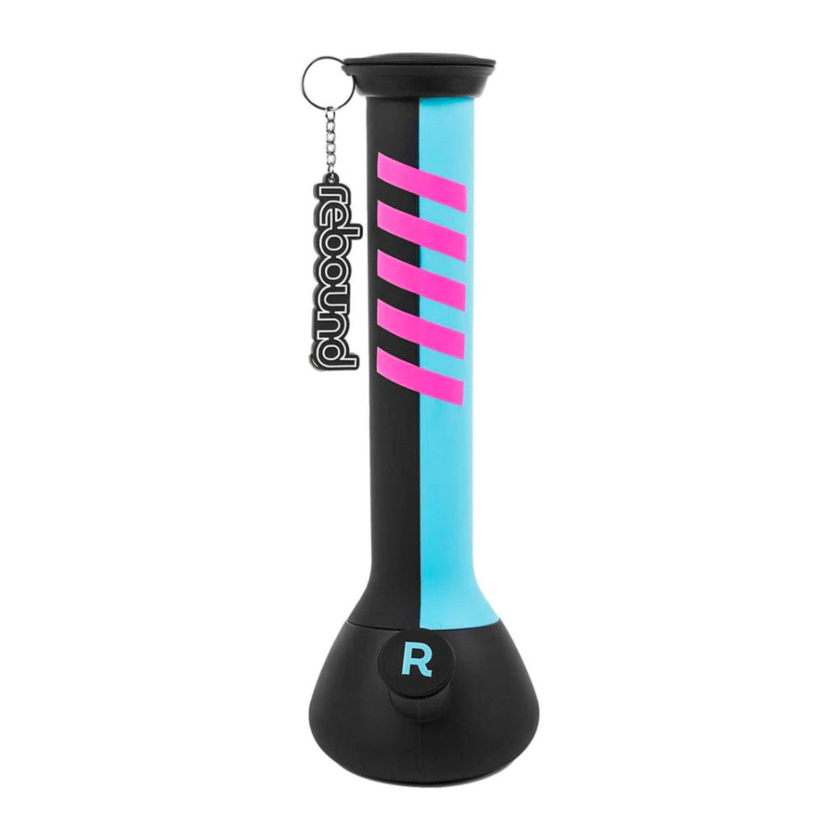 Rebound line up of silicone bongs and pipes are the shatterproof alternative to traditional glass. Whether its’ at home or on-the-go, Rebound’s unbreakable and eye catching designs will ensure your seshes are enjoyed to the fullest. Meet Rebound Edition 1 Waterpipes. Measuring 14" tall, Rebound water pipes are made from durable silicone making them shatterproof.