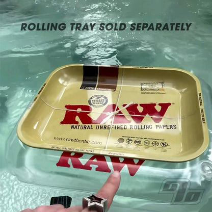 The RAW Tray Float – an absolutely RAWdiculous product!!! Bring your pool party to a whole other level – keep it dry when you fly– you don’t even have to get out to roll. Just drop it in and you can swim.  We’re going to have the most RAWesome summers ever!