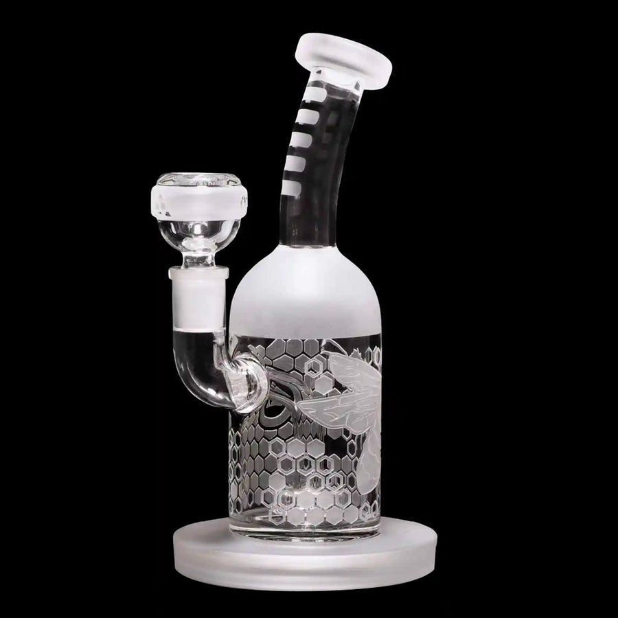 MILKY WAY GLASS 8" BEE HIVE RIG