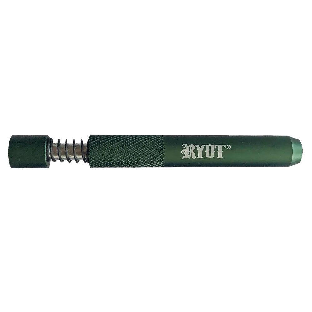 RYOT 3" ANODIZED ALUMINUM TASTER BAT WITH SPRING EJECTION