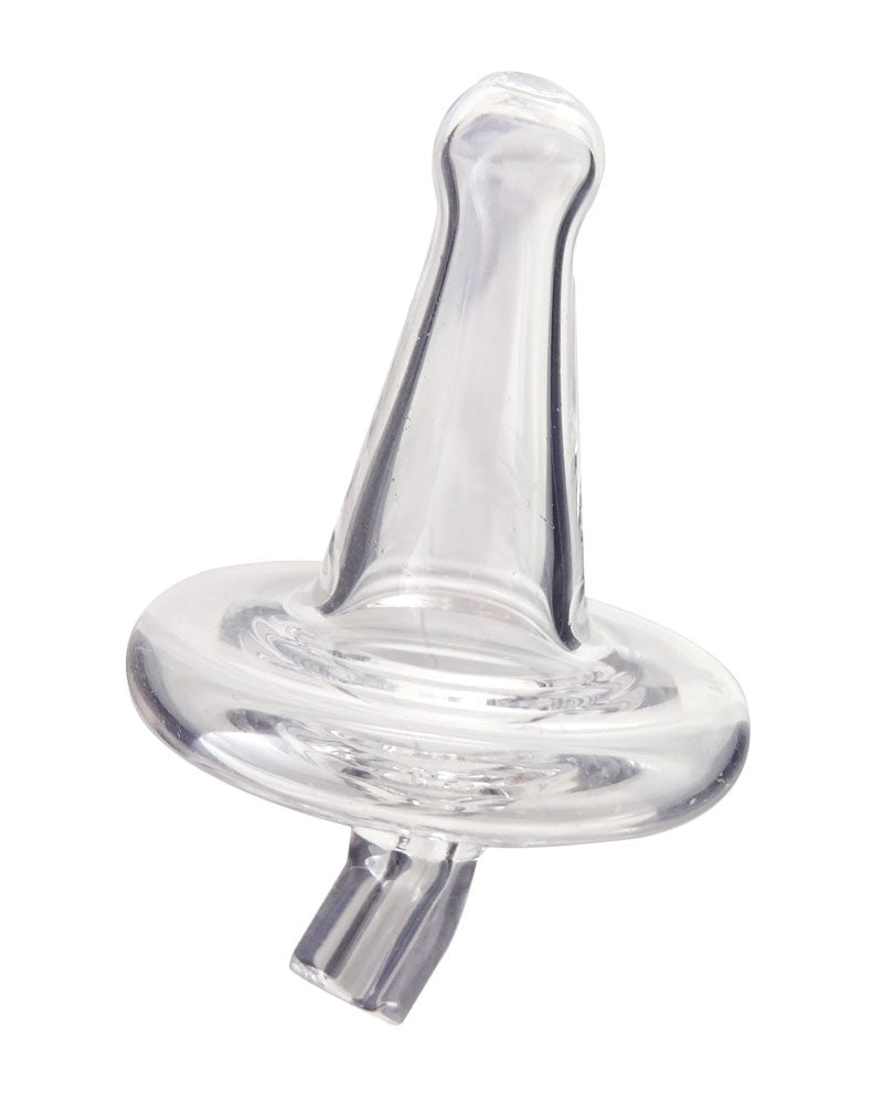 Directional flow carb caps allow you to direct the airflow into the corners of your quartz banger to move around any left over wax. Doing this ensures that all of your concentrates are vaporized and nothing is wasted. 