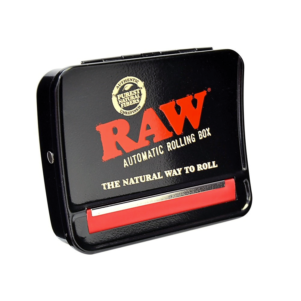 The RAW Automatic Roll Box is the perfect accessory for the RAW enthusiast. Made of thick steel with an amazing black finish on the 79mm model and also features the RAW logo, this roll box will impress all your friends when you break it out at your next session.