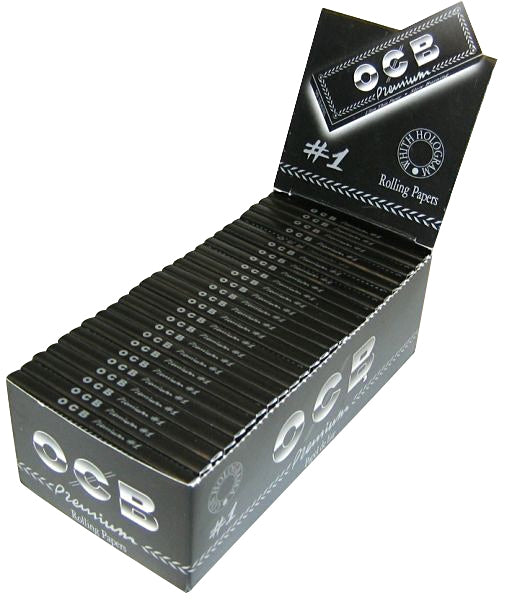 OCB Premium Regular No.1 Rolling Papers have the silver holographic labelling with the distinctive black packaging, which sets the Premium Range out from the rest of the OCB ranges. These rolling papers are ideal if you prefer a shorter roll-up cigarette.